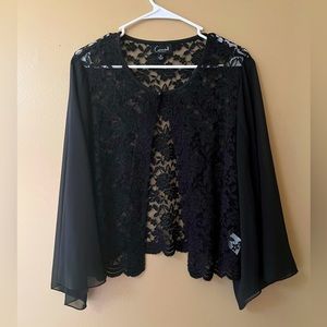 Black Woman’s Coverup with lace